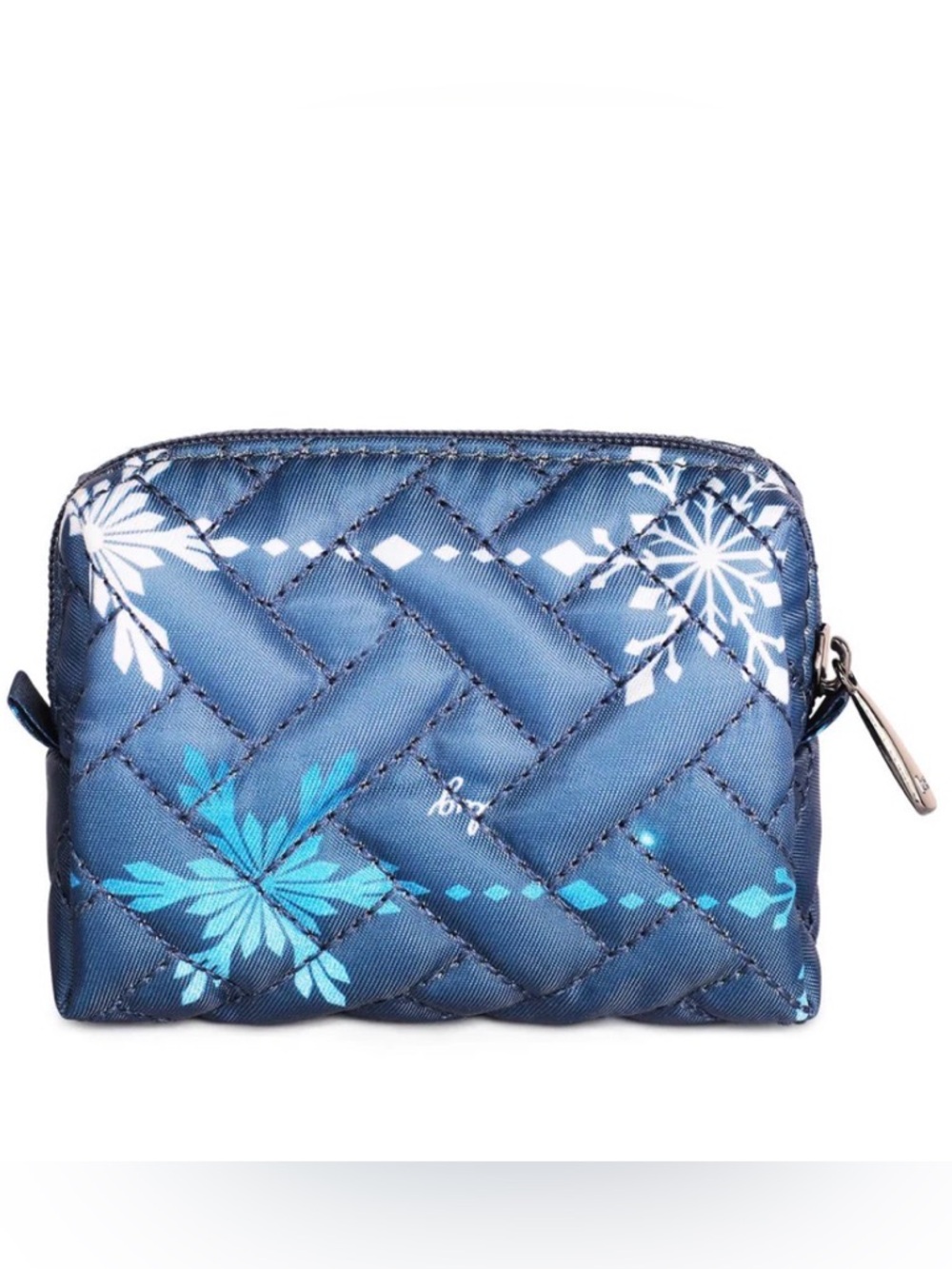 Choo Choo Mini Pill Box Snowflake Navy - Picture 3 of 6
